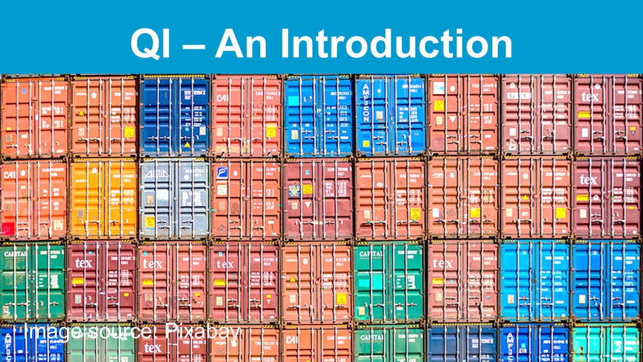 Quality Infrastructure - An Introduction